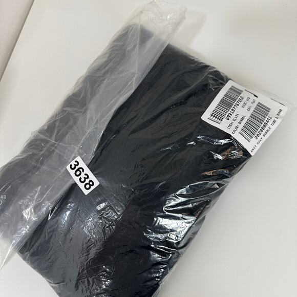 NEW J.Crew Strapless Mixy Dress Smocked A Line Minimalist Ramie Black XXS - Picture 15 of 15